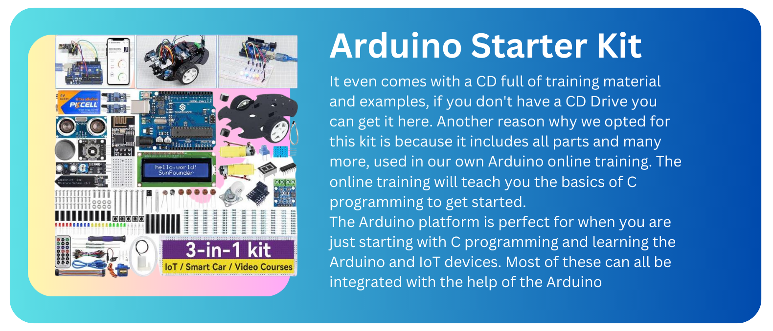 Slide 13 - Arduino Starter Kit