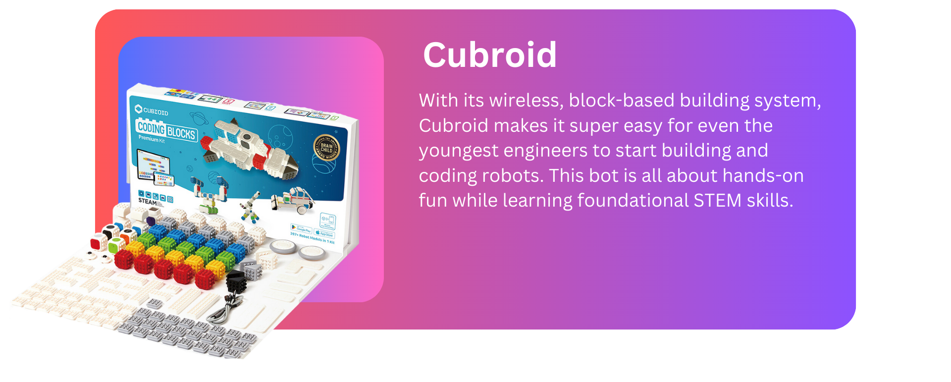 Cubroid info